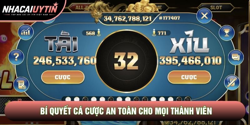 Bí quyết cá cược an toàn cho mọi thành viên Bí quyết cá cược an toàn cho mọi thành viên