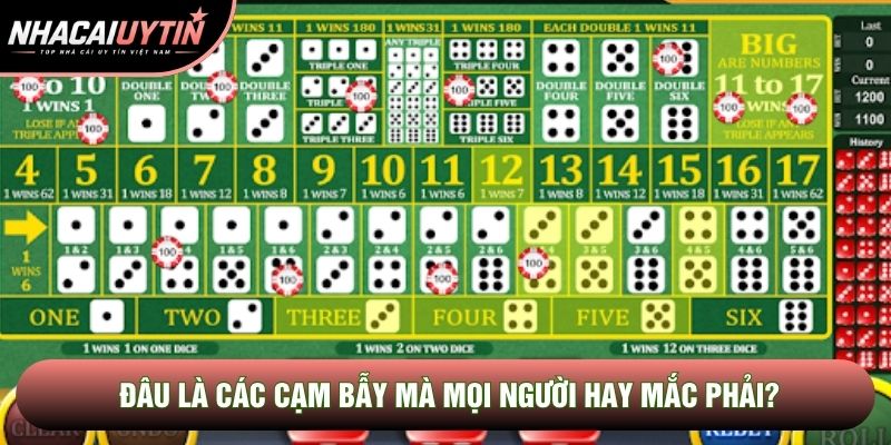 Đâu là các cạm bẫy mà mọi người hay mắc phải?